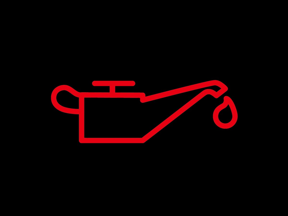 ▲N-BOX エンジン油圧異常（オイルチェックランプ）